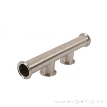 SS304 Sanitary Stainless Steel Tri Clamp Manifold Fitting